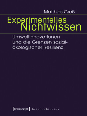 cover image of Experimentelles Nichtwissen